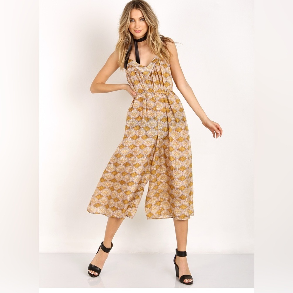 Zimmermann Belle Silk Jumpsuit Small - Picture 1 of 15